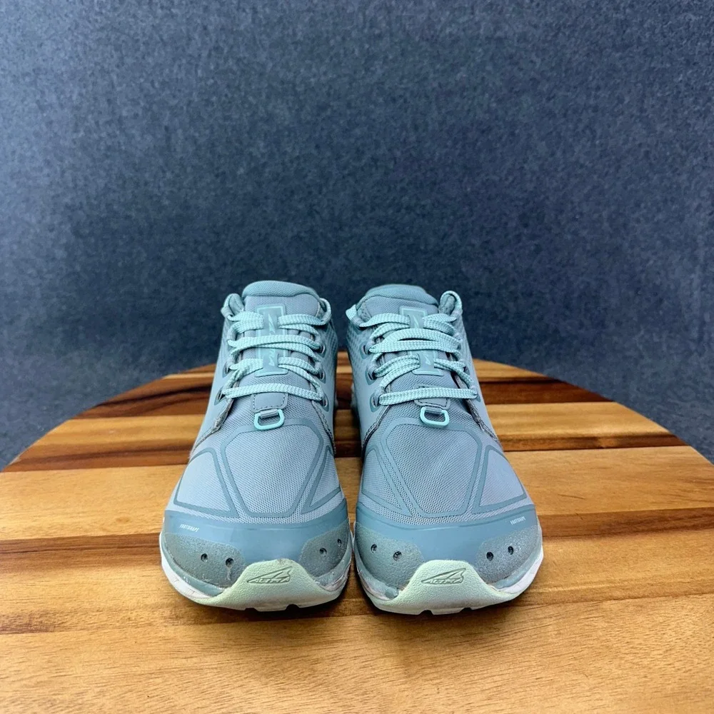 Altra Shoes Womens 7.5 Superior 4.5 Blue Gray Hiking Trail Running Sneakers